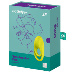 Satisfyer Cockring vibrant Satisfyer Spectacular Duo Jaune